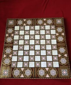 Turkish Backgammon Game Board Set Tavla for Enjoyable Play