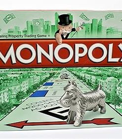 Monopoly Classic Board Game by Hasbro for Family Fun
