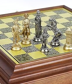 Bello Games Collezioni Napoleon Chessmen Set Handmade in Italy 2