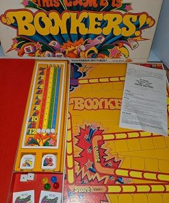 VINTAGE GAME — Bonkers — It’s Never the Same Game Twice — Parker Brothers — 1978 — It’s Zany! It’s Unpredictable!