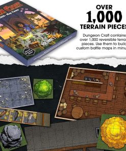 Dungeon Craft Board Game Volume 1 Custom Box Water Resistant Dry Erase 2