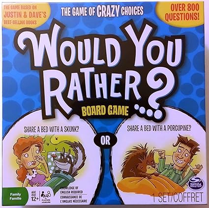 Spin Master Would You Rather Board Game 2014 Fun For All Ages 2 Spin Master Would You Rather Board Game 2014 Fun For All Ages - Image 2