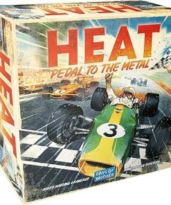 HEAT Board Game – Intense Car Racing Strategy for Ages 10 and Up