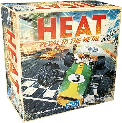 HEAT Board Game – Intense Car Racing Strategy for Ages 10 and Up HEAT Board Game - Intense Car Racing Strategy for Ages 10 and Up