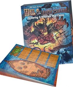 Dungeon Craft Hell Adventure Ocean Bundle RPG Board Game with Battle Mat 2