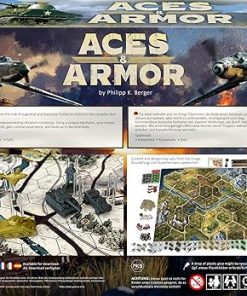 Aces and Armor WWII Strategy Board Game for Ages 14 and Up 1-4 Players 2