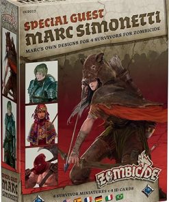 Zombicide Black Plague Special Guest Artist Marc Simonetti Board Game