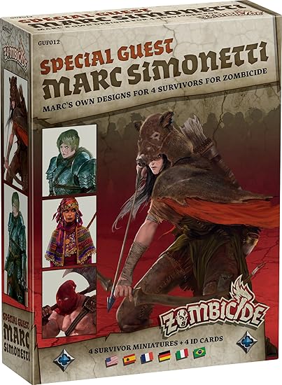 Zombicide Black Plague Special Guest Artist Marc Simonetti Board Game Zombicide Black Plague Special Guest Artist Marc Simonetti Board Game