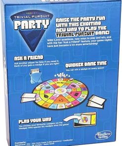 Trivial Pursuit Party Game by Hasbro for Fun Group Play 2