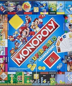 Monopoly Super Mario Celebration Edition Board Game for Ages 8+ with Sound Effects 2