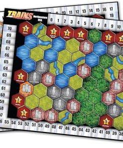 AEG Trains Map Game Set for Fun Strategy Board Game Play 2