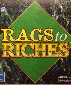 Vintage 2003 Rags to Riches Board Game Classic Family Fun