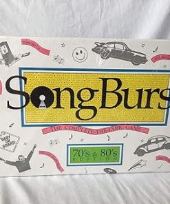 Song Burst 70’s and 80’s Edition The Complete-The-Lyric Game Board Game