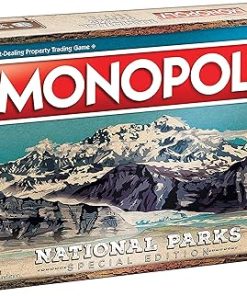 Monopoly National Parks Game 2020 Edition Featuring 60 Iconic Parks