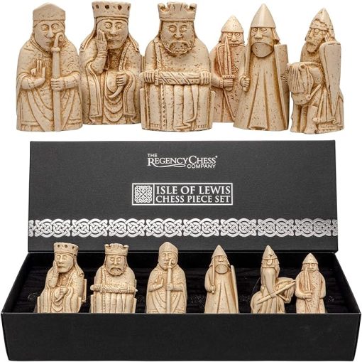 Regency Chess Lewis Chess Piece Gift Set Not a Complete Chess Set