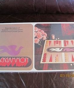 Vintage 1975 Backgammon Game New Old Stock from Scrabble Makers
