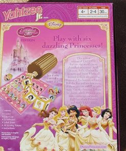 Disney Princess Yahtzee Jr. by Hasbro Fun Family Game for Kids