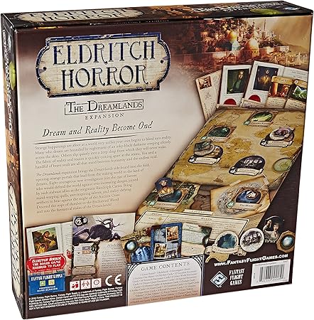 Eldritch Horror The Dreamlands Expansion Cooperative Board Game for 1-8 Players 2 Eldritch Horror The Dreamlands Expansion Cooperative Board Game for 1-8 Players - Image 2