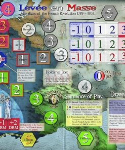 Levee en Masse Board Game – Wars of the French Revolution 1789-1802 2