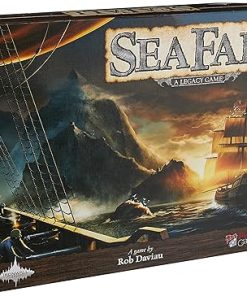 SeaFall Board Game – Legacy Adventure Game for 3-5 Players Ages 14+