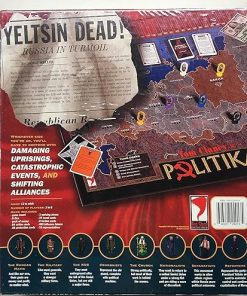 Tom Clancy’s Politika Board Game 1997 Red Storm sealed 2