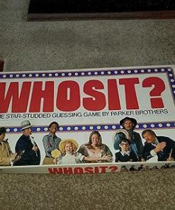 Whosit The Star Studded Guessing Game by Parker Brothers