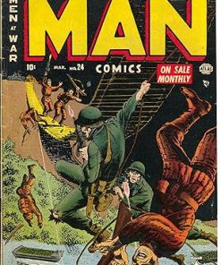 Man #24 1953-Atlas-Korean War stories-Napoleon’s Waterloo-FN/VF