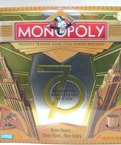 Hasbro Monopoly Game 70th Anniversary Limited Edition Collectible