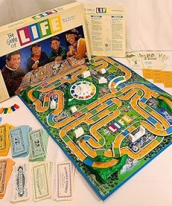Game of Life Board Game 1991 Edition Family Fun Strategy Game 2