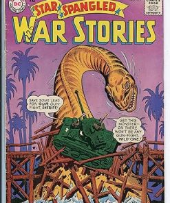 Star Spangled War 119 1965 DC Dinosaur Sci-Fi WWII Comic Book