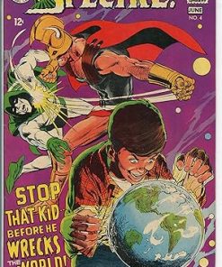 SPECTRE #4 1968 DC Neal Adams Battle Cover VF NM Collectible