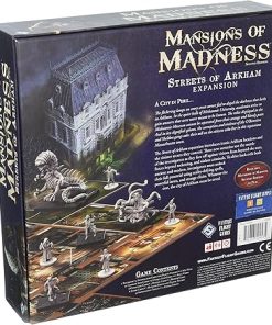 Mansions of Madness Streets of Arkham Expansion Horror Mystery Board Game 2