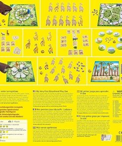 HABA My Very First Educational Play Zoo 10 Games for Kids Ages 3+ 2