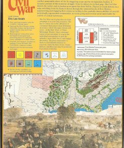 Civil War 1861-1865 Board Game Box Set for Strategy Gamers 2