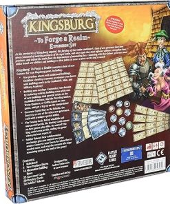 Kingsburg to Forge a Realm Board Game Expansion for Ages 13+ Players 2