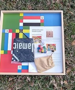 Jamaican Ludo Original Board Game 24in Family Fun for 4 Players Ages 6+ 2