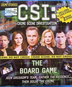 CSI Crime Scene Investigation Board Game Fun for All Ages