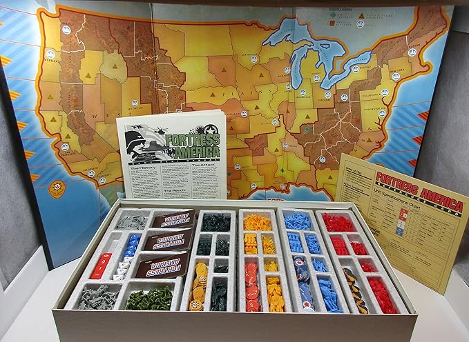 Fortress America – A High Adventure Board Game Set in the USA 2 Fortress America - A High Adventure Board Game Set in the USA - Image 2