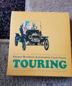 Vintage Touring Automobile Card Game by Parker Brothers 1965 Complete