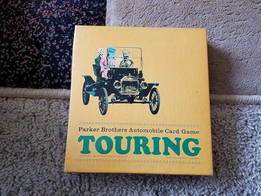 Vintage Touring Automobile Card Game by Parker Brothers 1965 Complete