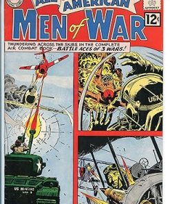All American Men of War 95 1963 DC Silver Age Battle Aces Heath VF