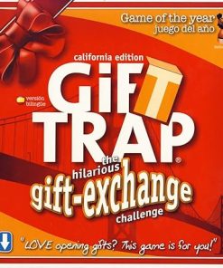Gifttrap California Edition Fun Board Game for Family and Friends