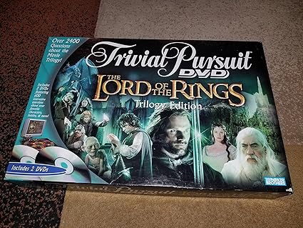 Hasbro Trivial Pursuit Lord of the Rings Board Game Edition Hasbro Trivial Pursuit Lord of the Rings Board Game Edition