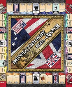 Revolutionary War Board Game for Fun Learning and Strategy