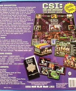 CSI Crime Scene Investigation Board Game Fun for All Ages 2