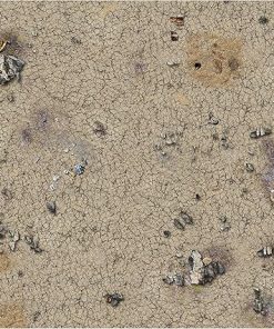 Desert Wasteland Game Mat 3×3 Neoprene for Warhammer D&D Frostgrave 2